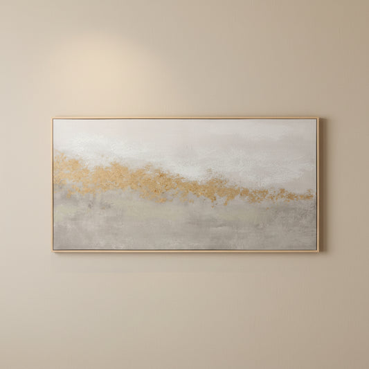 Abstrato Lienzo Dorado