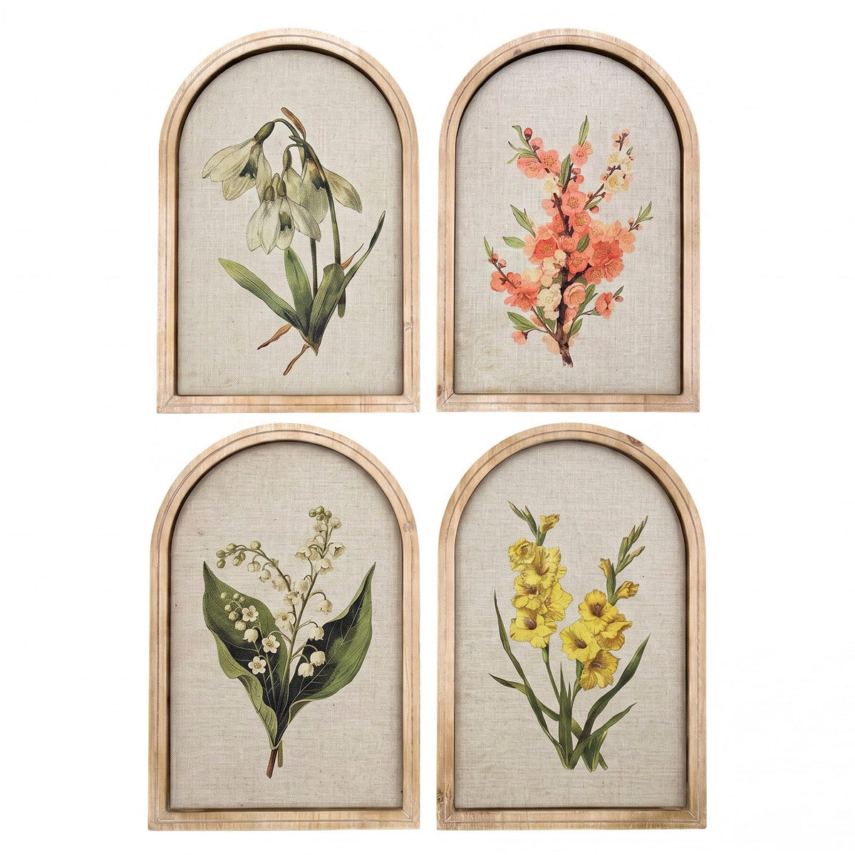 Conjunto de Lienzos Floralia