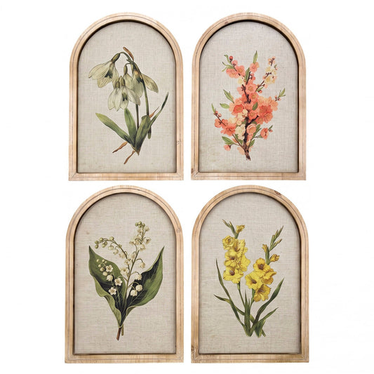 Conjunto de Lienzos Floralia