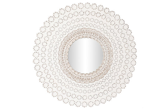 Espejo Tallado Redondo