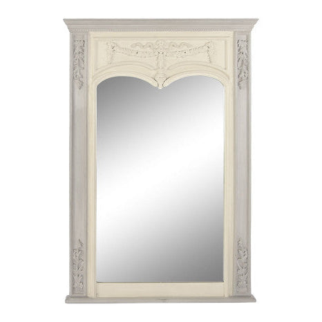 Espejo Mango Tallado