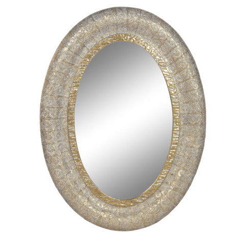 Espejo Ovalado Metal