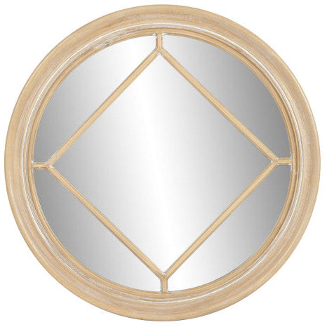 Espejo Redondo Natural