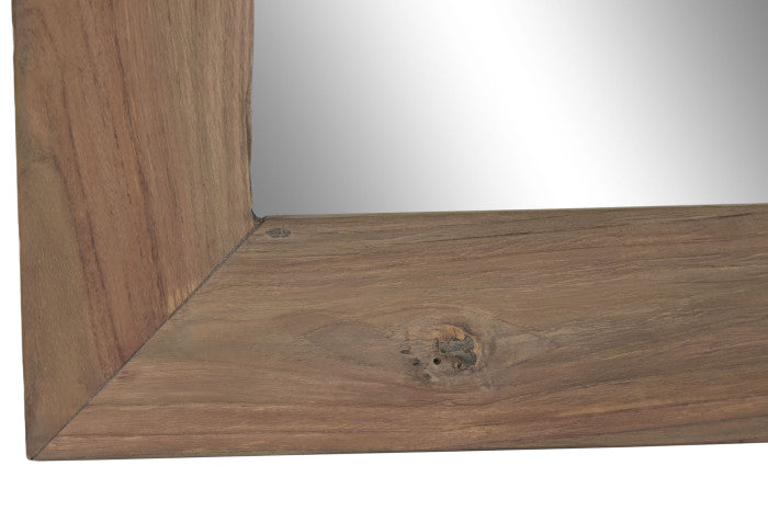 Espejo Rectangular Teca