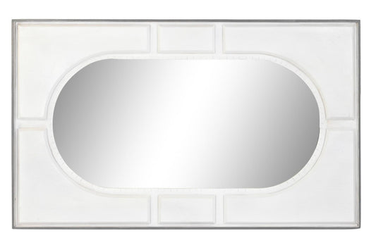 Espejo Mango Blanco