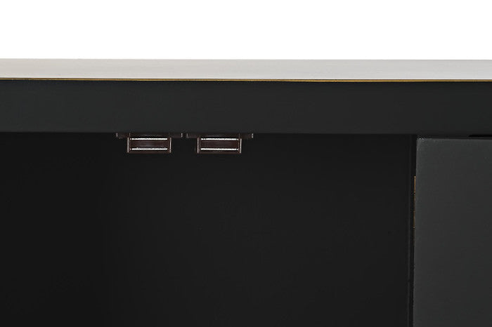 Consola Oriental Negra y Blanca