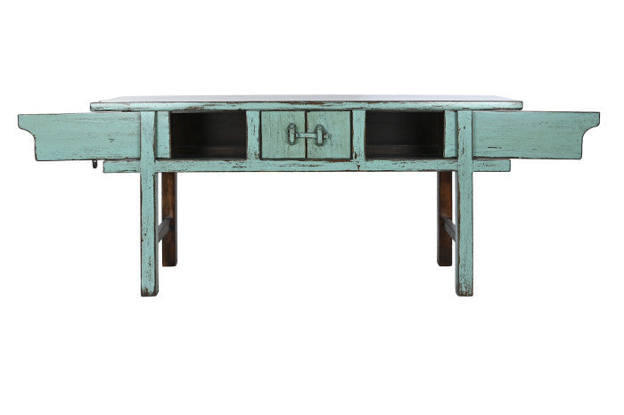 Consola Olmo Turquesa