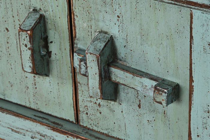 Consola Olmo Turquesa