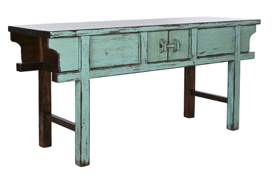 Consola Olmo Turquesa