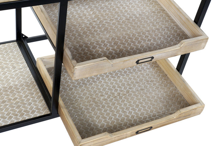 Consola Metal  y Madera