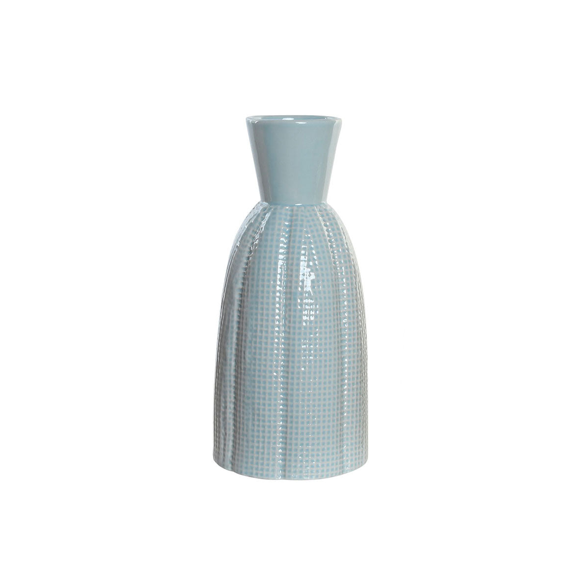 Jarrón Porcelana Azul Scandi