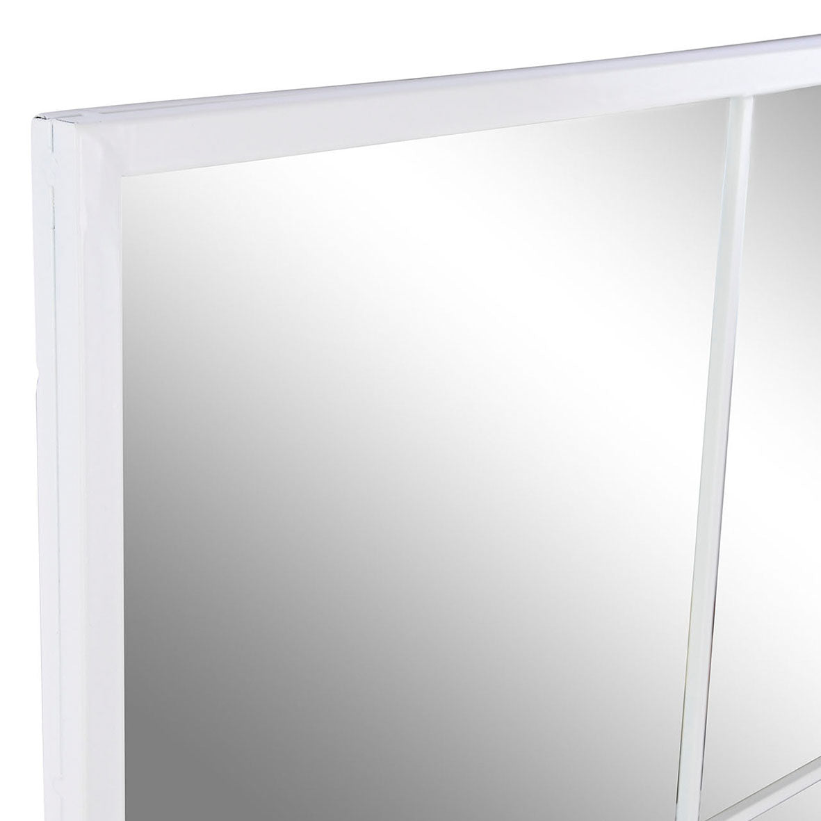 Espejo Ventana Blanco Rectangular