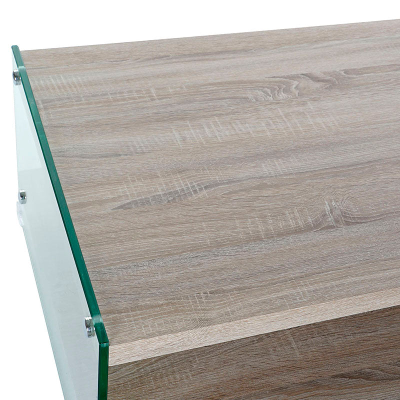 Mesa Cristal Madera