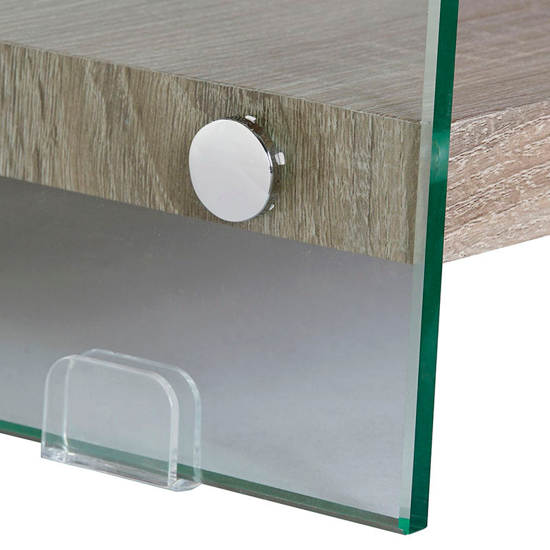 Mesa Cristal Madera