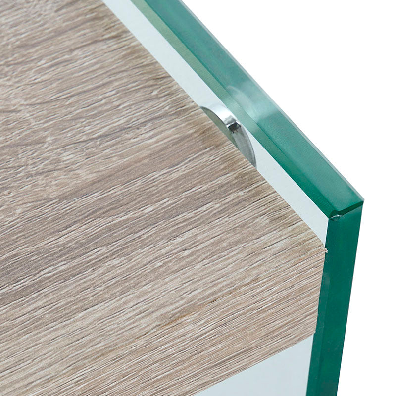 Mesa Cristal Madera