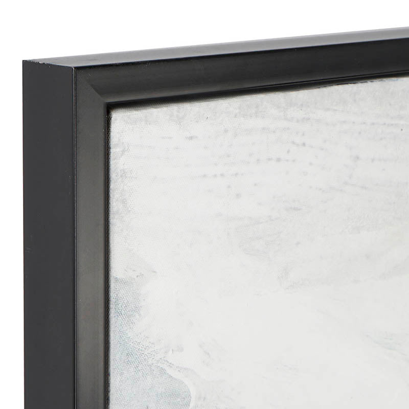 Cuadro Abstracto Marco Negro