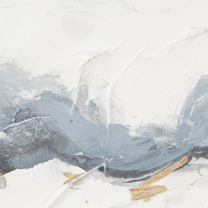 Cuadro Abstracto Marco Negro