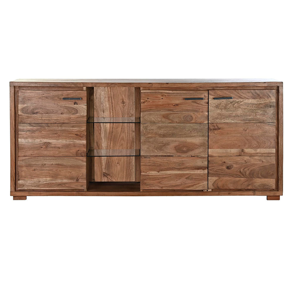 Buffet Madera Acacia Cristal