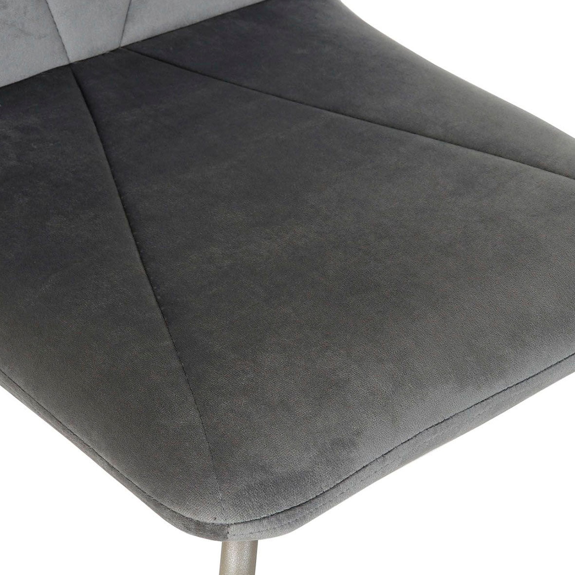 Silla Velvet Metal Terciopelo