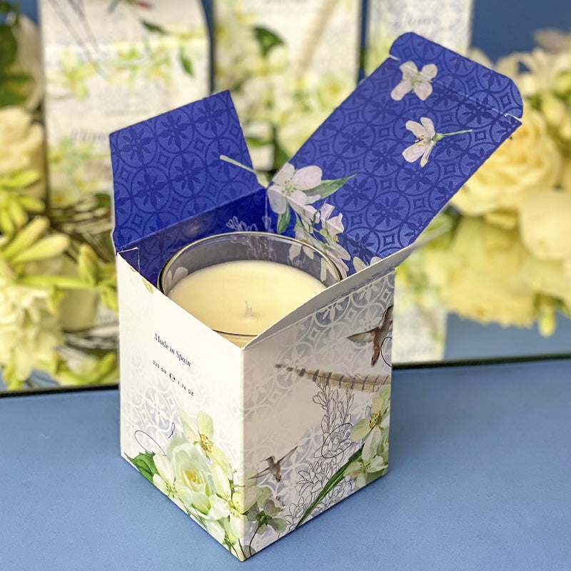 Vela aromática "Flores del Poeta"
