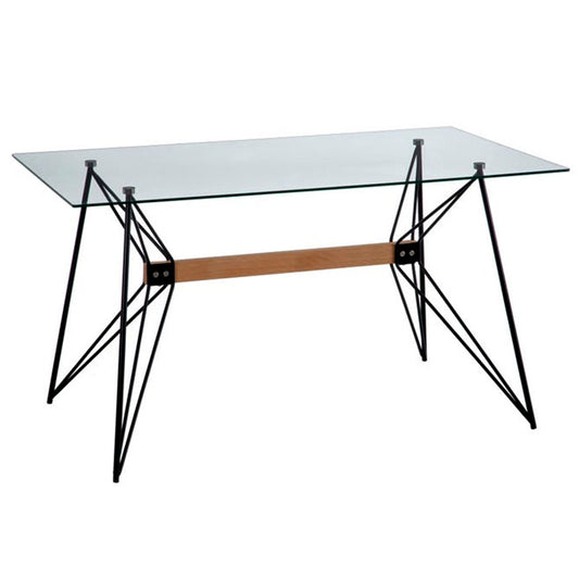 Mesa Comedor Haya Metal Negro