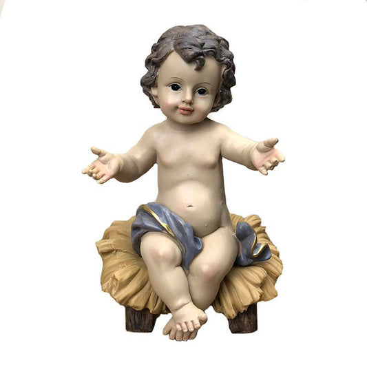 Niño Jesús sentado en cuna